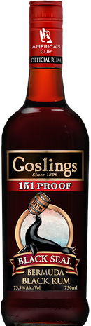 Goslings Black Seal Rum 151 Proof