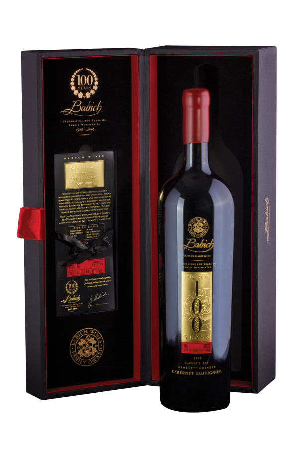 Babich Gimblett Gravela 100yr Cabernet Sauvignon 2013