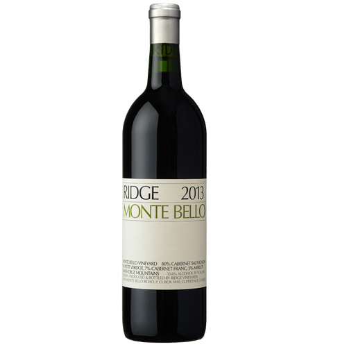 Ridge Vineyards Monte Bello Cabernet Sauvignon 2013