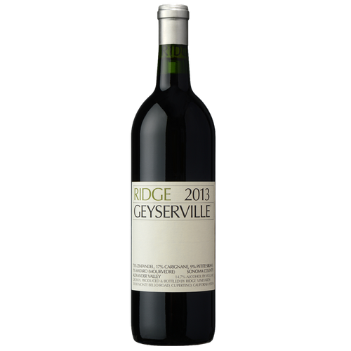 Ridge Vineyards Geyserville Zinfandel 2013