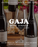 Gaja Wine Dinner