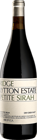 Ridge Vineyards Lytton Estate Petite Sirah 2019
