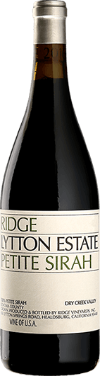 Ridge Vineyards Lytton Estate Petite Sirah 2019