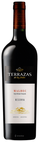Terrazas Reserva Malbec 2021