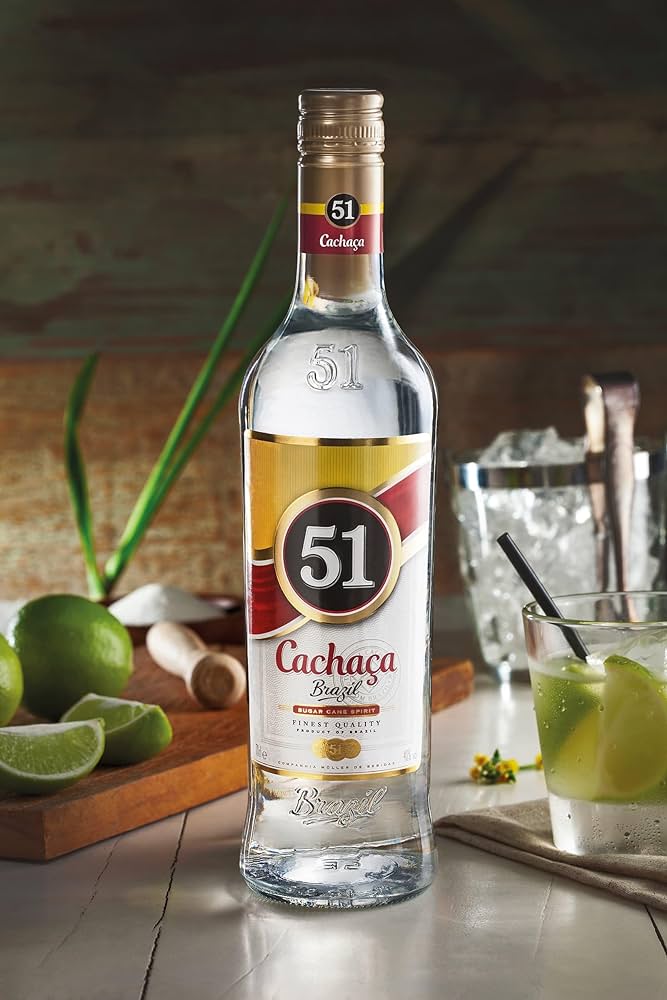 Cachaca 51 Sugar Cane Spirit (965ml)