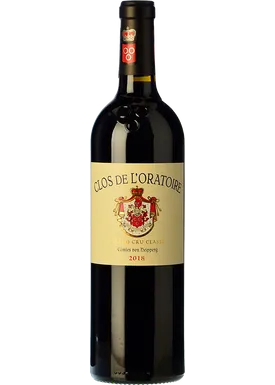 Chateau Clos de l'Oratoire Saint-Emilion AOC 2018