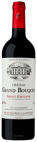 Chateau Grand Bouquey Saint-Emilion AOC 2018