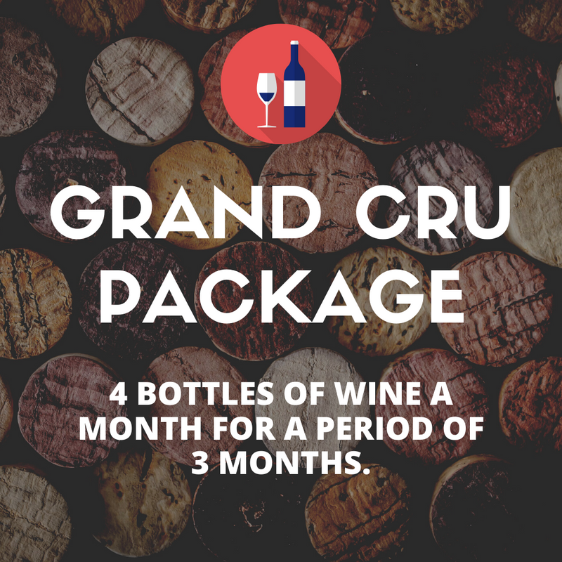 Grand Cru Gift Package (4 bottles per month)