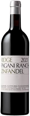 Ridge Vineyards Pagani Ranch Zinfandel 2021