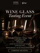 Riedel Wine Glass Tasting Event