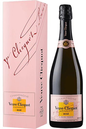 Veuve Clicquot Rose Champagne with Design Box