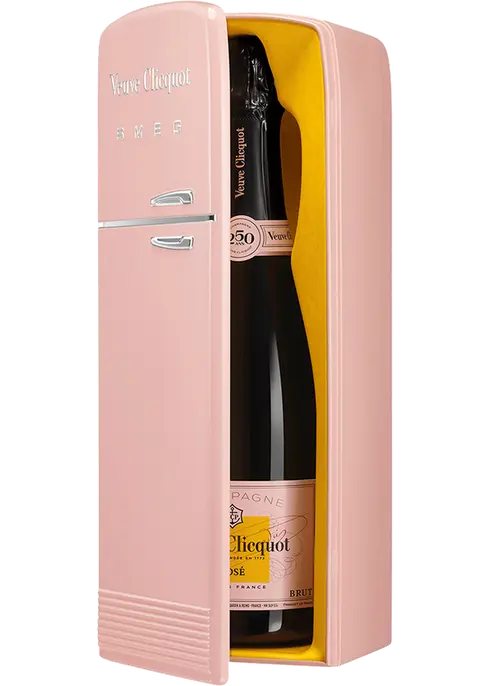Veuve Clicquot Rosé SMEG Fridge Gift Box