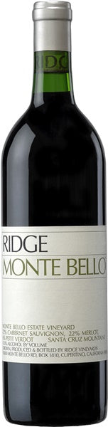 Ridge Monte Bello Cabernet Sauvignon 2019