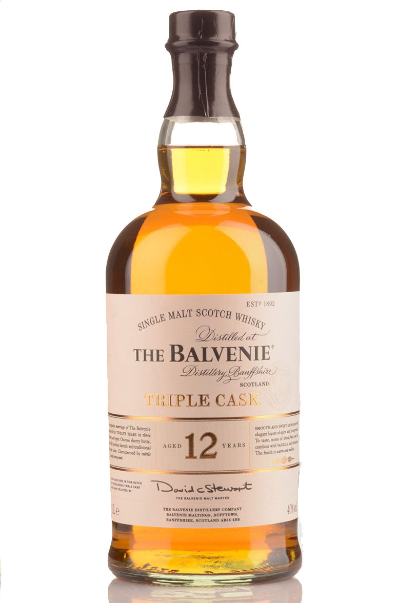 Balvenie 12 Year Malt Whisky Triple Cask