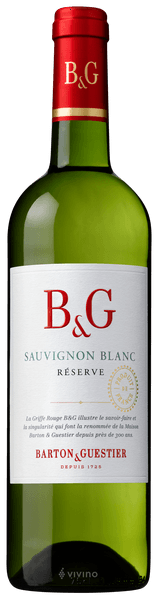 B & G Sauvignon Blanc Reserve 2021