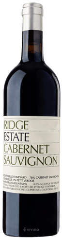 Ridge Estate Cabernet Sauvignon 2019