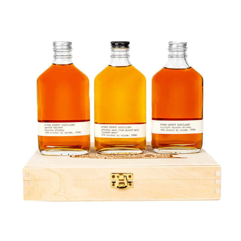 Kings County Distillery Bourbon & Single Malt Gift Pack (3-Pack)