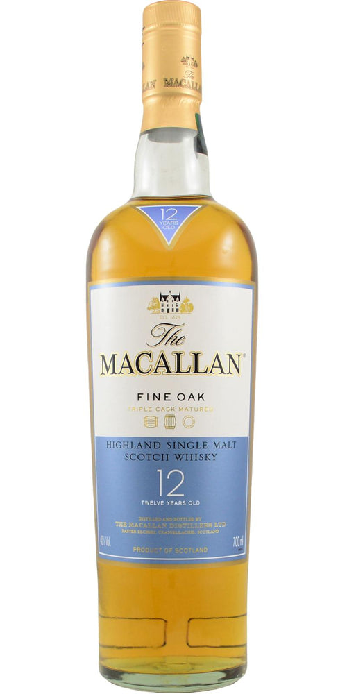 Macallan 12 Year Fine Oak Triple Cask Single Malt